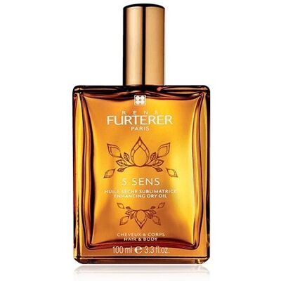 RENE FURTERER Huile Sèche Sublimatrice 5 Sens - Huile pour cheveux et corps - Publicité RENE FURTERER Huile Sèche Sublimatrice 5 Sens - Huile pour cheveux et corps - Publicité