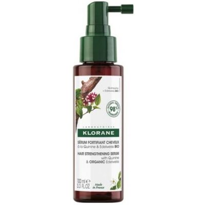 Sérum Anti-Chute de Cheveux Klorane au Quinine & Edelweiss Bio (100ml) - Publicité Sérum Anti-Chute de Cheveux Klorane au Quinine & Edelweiss Bio (100ml) - Publicité