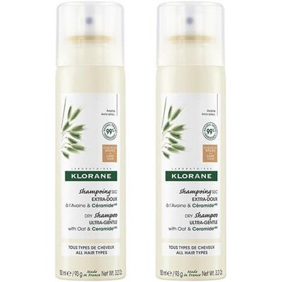 Klorane Shampooing Sec Teinté à l'Avoine - Soins Capillaires - Publicité Klorane Shampooing Sec Teinté à l'Avoine - Soins Capillaires - Publicité