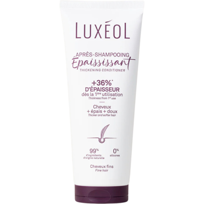 Luxéol Après shampooing Epaississant - Publicité Luxéol Après shampooing Epaississant - Publicité