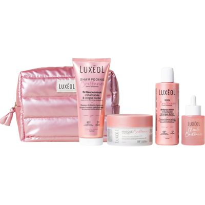 Luxéol Routine Brillance Complète – Effet Miroir & Anti-Frisottis - Publicité Luxéol Routine Brillance Complète – Effet Miroir & Anti-Frisottis - Publicité