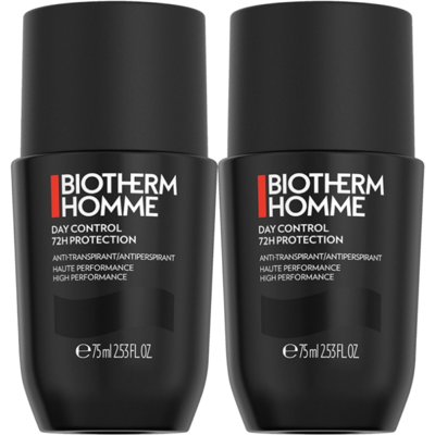 Biotherm Homme Day Control Extreme Protection Anti-Transpirant Non-Stop 72H Roll-On Duo 2 x 75 ml - Publicité Biotherm Homme Day Control Extreme Protection Anti-Transpirant Non-Stop 72H Roll-On Duo 2 x 75 ml - Publicité
