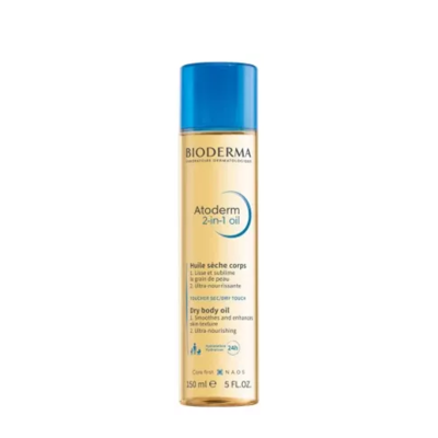 Bioderma Exclusif Atoderm 2-en-1 Huile Corporelle Sèche (150ml) - Publicité Bioderma Exclusif Atoderm 2-en-1 Huile Corporelle Sèche (150ml) - Publicité