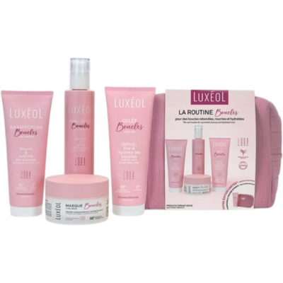 Luxéol La Routine Boucles Trousse - Publicité Luxéol La Routine Boucles Trousse - Publicité