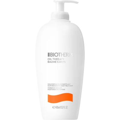 Baume Corporel Biotherm - Thérapie à l'Huile avec 3 Huiles pour Peau Sèche - Publicité Baume Corporel Biotherm - Thérapie à l'Huile avec 3 Huiles pour Peau Sèche - Publicité