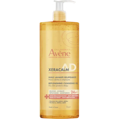 AVENE Avène XERACALM AD - Huile Lavante Relipidante - Publicité AVENE Avène XERACALM AD - Huile Lavante Relipidante - Publicité