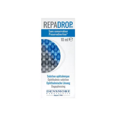 Densmore Repadrop - Gouttes pour le Confort et la Protection - Type d'Œil - Publicité Densmore Repadrop - Gouttes pour le Confort et la Protection - Type d'Œil - Publicité