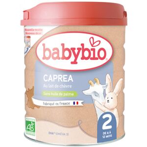 Babybio caprea 2 lait de chèvre 2ème âge 800g - Publicité