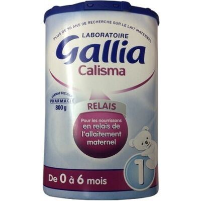 Gallia calisma relais er âge boite de 800g - Publicité Gallia calisma relais er âge boite de 800g - Publicité