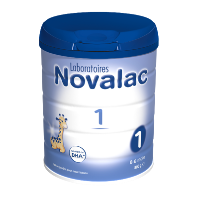 Novalac lait 1er âge 0 à 6 mois 800g - Publicité Novalac lait 1er âge 0 à 6 mois 800g - Publicité