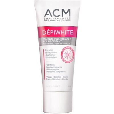 Acm dépiwhite masque pelliculable éclaircissant 40ml - Publicité Acm dépiwhite masque pelliculable éclaircissant 40ml - Publicité