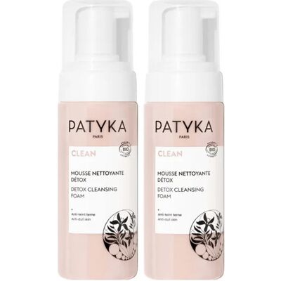 Mousse Nettoyante Détox Patyka - Pour Tous Types de Peau - Publicité Mousse Nettoyante Détox Patyka - Pour Tous Types de Peau - Publicité