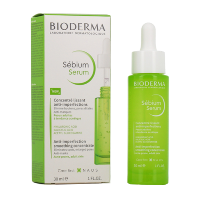 Sérum Bioderma Sébium (30 ml) - Publicité Sérum Bioderma Sébium (30 ml) - Publicité