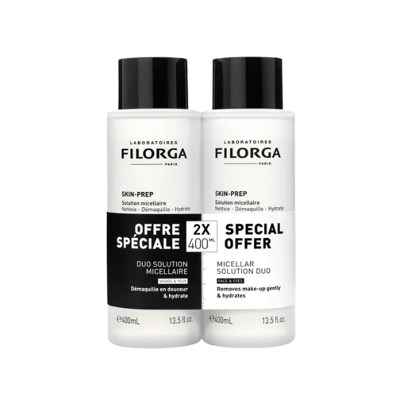 Filorga Duo Solution Micellaire - Tout Types de Peaux - Publicité Filorga Duo Solution Micellaire - Tout Types de Peaux - Publicité
