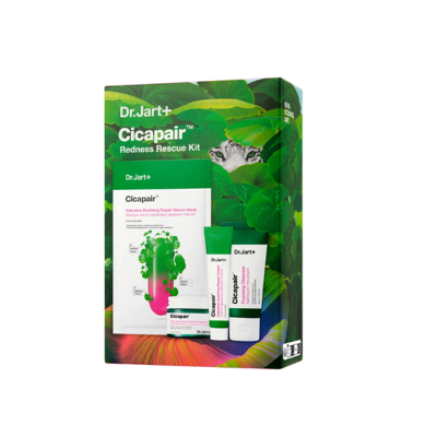 Dr. Jart+ Cicapair Kit de Secours pour Rougeurs - Ensemble de Soins - Publicité Dr. Jart+ Cicapair Kit de Secours pour Rougeurs - Ensemble de Soins - Publicité