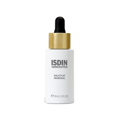 Sérum Rénovateur Salicylique d'Isdin - Anti-âge & Acné - Publicité Sérum Rénovateur Salicylique d'Isdin - Anti-âge & Acné - Publicité