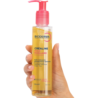Bioderma Créaline Huile micellaire 150 ml - Publicité Bioderma Créaline Huile micellaire 150 ml - Publicité