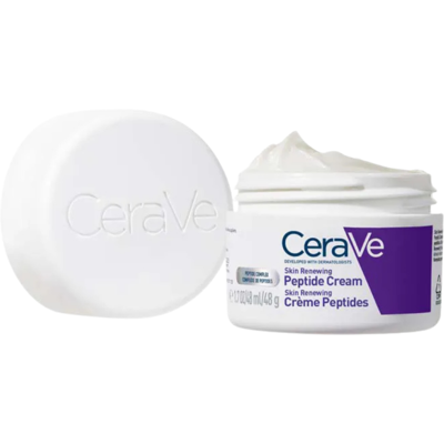 Cerave Skin Renewing crème peptides 48 ml - Publicité Cerave Skin Renewing crème peptides 48 ml - Publicité