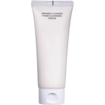 Crème nettoyante mousse aux fleurs biologiques - Nettoyant visage - Publicité Crème nettoyante mousse aux fleurs biologiques - Nettoyant visage - Publicité