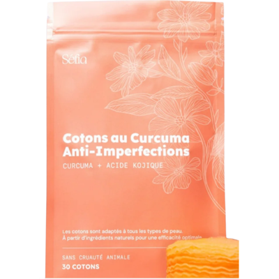 Sefia - Recharge Cotons Anti Imperfections x30 - Publicité Sefia - Recharge Cotons Anti Imperfections x30 - Publicité