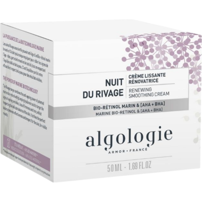 Algologie Nuit du Rivage - Crème Lissante Rénovatrice 50 ml - Publicité Algologie Nuit du Rivage - Crème Lissante Rénovatrice 50 ml - Publicité