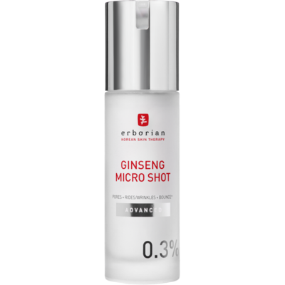 Erborian Ginseng Micro Shot Advanced 0.3% 30 ml - Publicité Erborian Ginseng Micro Shot Advanced 0.3% 30 ml - Publicité