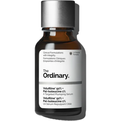 The ordinary Volufiline 92% + Pal-Isoleucine 1% - 15 ml - Publicité The ordinary Volufiline 92% + Pal-Isoleucine 1% - 15 ml - Publicité