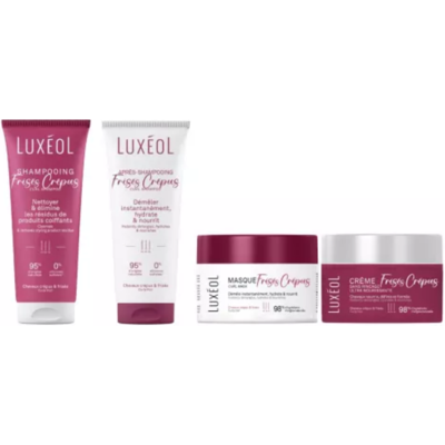 LUXÉOL LUXEOL Coffret Routine Cheveux Frisés et Crépus - Publicité LUXÉOL LUXEOL Coffret Routine Cheveux Frisés et Crépus - Publicité