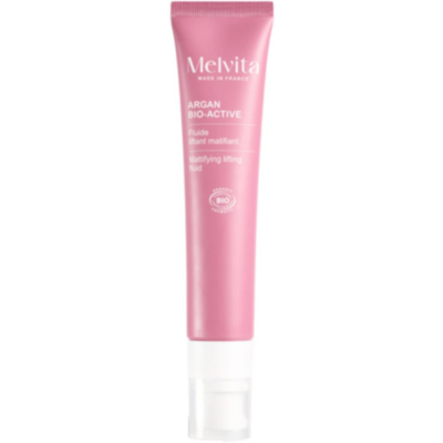 Melvita Argan Bio Active Fluide Liftant Matifiant 40 ml - Publicité Melvita Argan Bio Active Fluide Liftant Matifiant 40 ml - Publicité