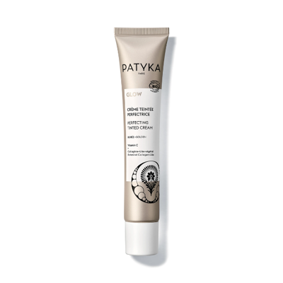 Hydratant teinté Perfecteur Glow de Patyka - Or 40ml - Publicité Hydratant teinté Perfecteur Glow de Patyka - Or 40ml - Publicité
