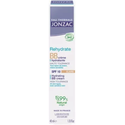 Jonzac Rehydrate BB Crème - Hydratante SPF10 Teinte Claire - Publicité Jonzac Rehydrate BB Crème - Hydratante SPF10 Teinte Claire - Publicité