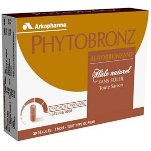 Arkopharma Phytobronz Autobronzant 30 Gelules