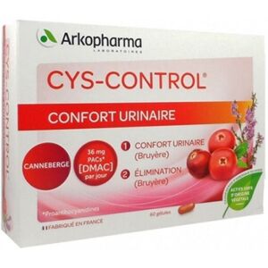 Arkopharma cys control confort urinaire 60 gelules