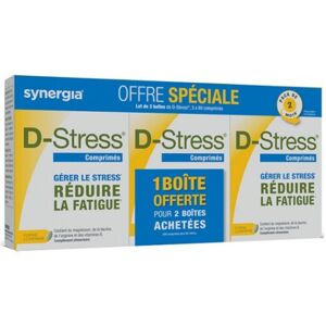 Synergia D-stress pack 2 mois 3x80 comprimes