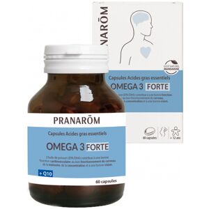 PRANAROM Pranarôm capsules d'acide gras essentiels omega 3 forte 60 capsules