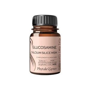 Phytalessence glucosamine calcium silice MSM 30 gelules