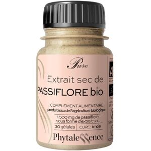 Phytalessence Pure extrait sec passiflore bio 30 gelules