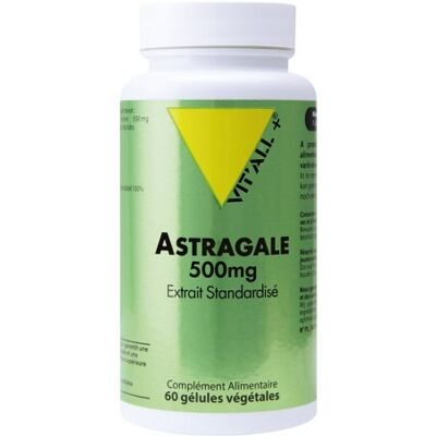 VITALL+ Astragale 500mg 60 gélules - Complément Alimentaire - Publicité VITALL+ Astragale 500mg 60 gélules - Complément Alimentaire - Publicité
