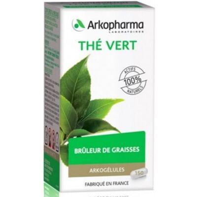 Arkopharma arkogélules thé vert 150 gélules - Publicité Arkopharma arkogélules thé vert 150 gélules - Publicité