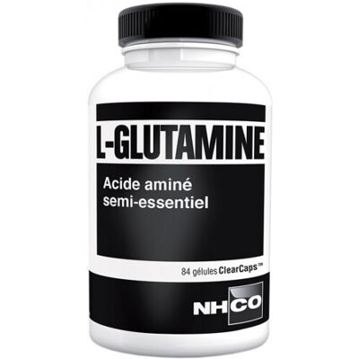 NHCO Nutrition L-Glutamine - 84 Gélules - Complément alimentaire - Publicité NHCO Nutrition L-Glutamine - 84 Gélules - Complément alimentaire - Publicité