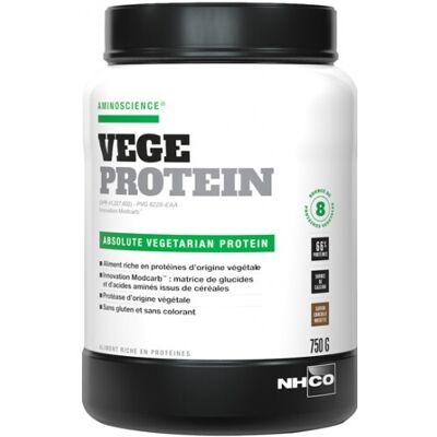 NHCO NUTRITION Nhco vege protein chocolat 750g - Publicité NHCO NUTRITION Nhco vege protein chocolat 750g - Publicité
