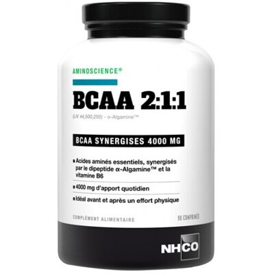 NHCO NUTRITION BCAA 2:1:1 Aminoscience - Complément alimentaire - Publicité NHCO NUTRITION BCAA 2:1:1 Aminoscience - Complément alimentaire - Publicité