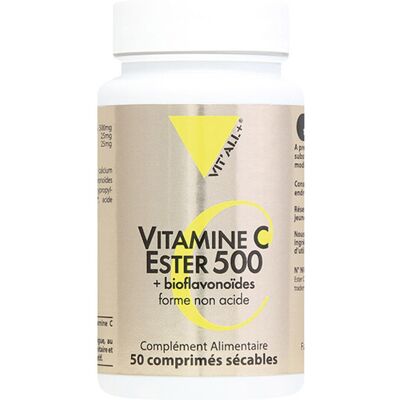 VITALL+ Vit'All+ Vitamine C Ester 500 - Complément Alimentaire - Publicité VITALL+ Vit'All+ Vitamine C Ester 500 - Complément Alimentaire - Publicité