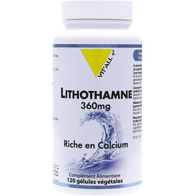 VITALL+ Lithothamne 360mg Capsules - Complément alimentaire - Publicité VITALL+ Lithothamne 360mg Capsules - Complément alimentaire - Publicité