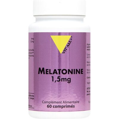 Vit'all+ Vitall + Mélatonine 1,5 mg - Compléments alimentaires - Publicité Vit'all+ Vitall + Mélatonine 1,5 mg - Compléments alimentaires - Publicité