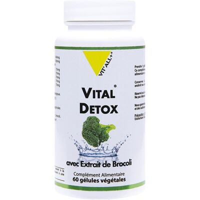 Vitall+ Vital Detox - Soutient les organes dépuratifs - Capsules végétales - Publicité Vitall+ Vital Detox - Soutient les organes dépuratifs - Capsules végétales - Publicité