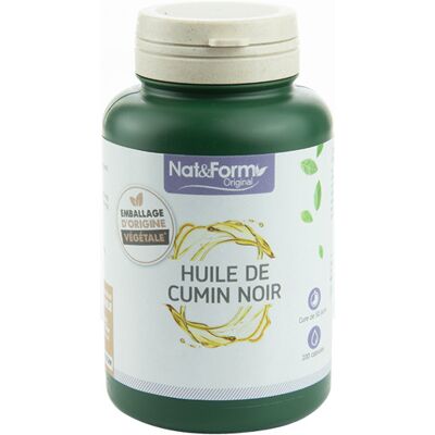 NATFORM NAT & FORM Original - Huile de cumin noir 200 gélules - Publicité NATFORM NAT & FORM Original - Huile de cumin noir 200 gélules - Publicité