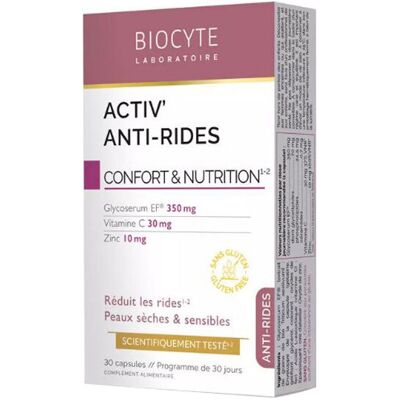 Biocyte Activ Inpulp - Complément anti-rides pour la peau - Publicité Biocyte Activ Inpulp - Complément anti-rides pour la peau - Publicité