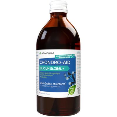 Arkopharma Silicium Global+ 480ml - Complément alimentaire - Publicité Arkopharma Silicium Global+ 480ml - Complément alimentaire - Publicité