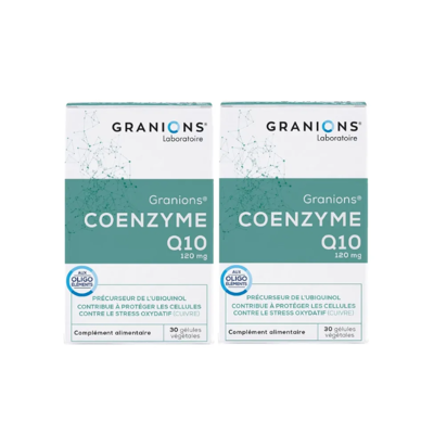 Granions Les Essentiels Coenzyme Q10 120 Mg - Complément Alimentaire - Publicité Granions Les Essentiels Coenzyme Q10 120 Mg - Complément Alimentaire - Publicité
